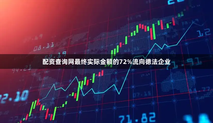 配资查询网最终实际金额的72%流向德法企业